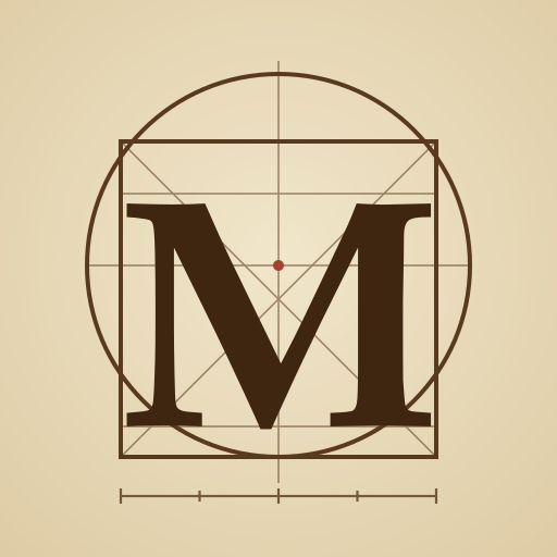 Magnifica Labs logo: a letter M inside a circle and a square